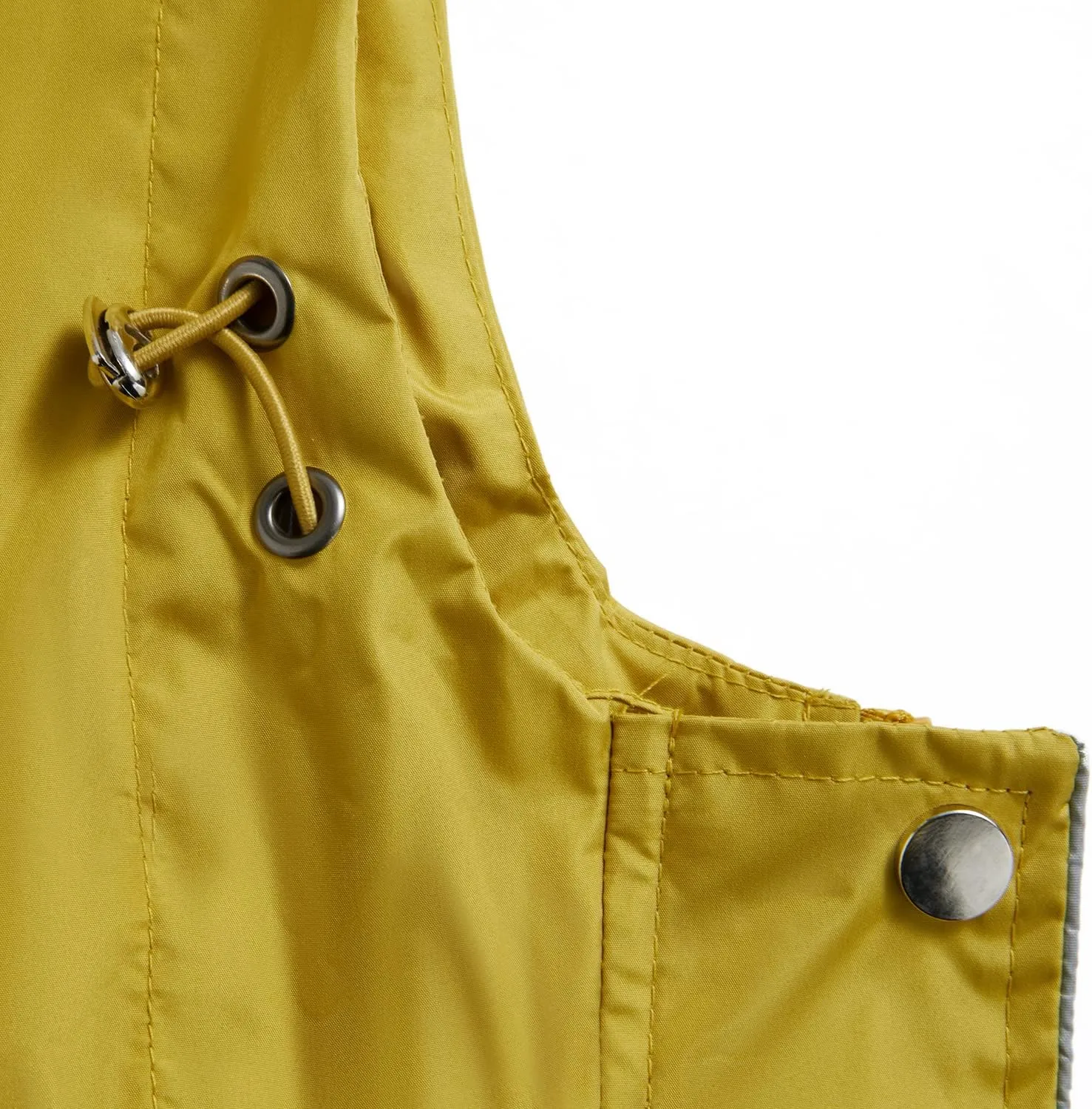 Women's Hooded Rain Jacket Long Waterproof Raincoat Casual Full Zip Anorak Midi Windbreaker Pockets