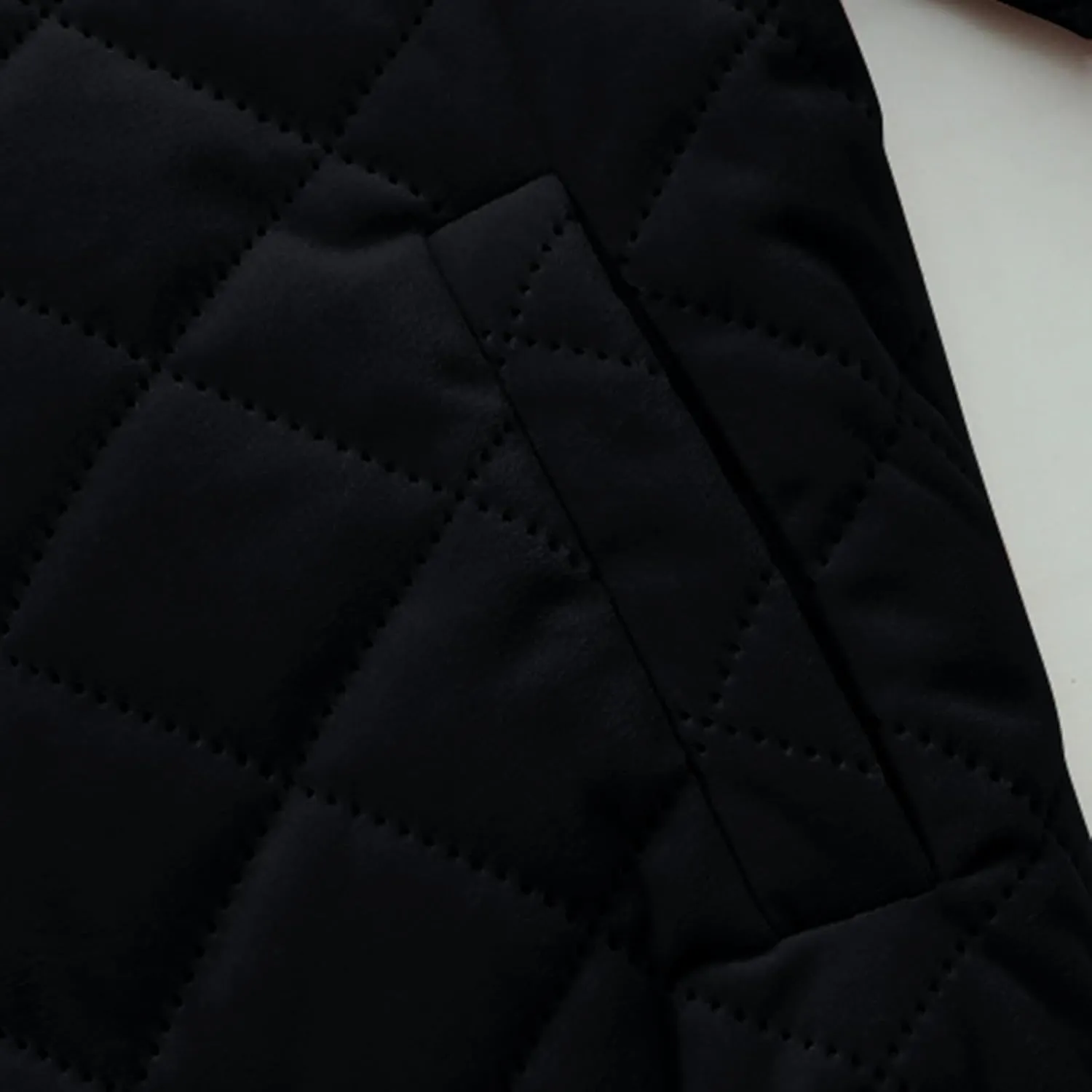 Womens Quilted Puffer Jackets Cotton Padded Button Down Coat Long Sleeve Zipper Outerwear 2024 Winter Outfits Clothes
