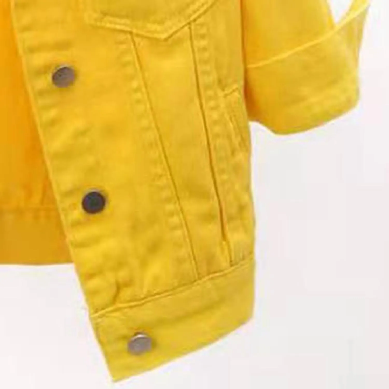 Women's Short Casual Fashion Three Quarter Sleeve Denim Jacket Jean Jacket Light Wash Womens Coat