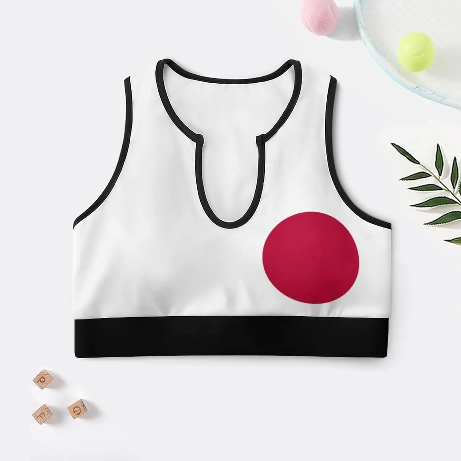 Women's Sport Tank Top Sports Bra Workout Yoga Vest Chicago-City Flag Yoga Top