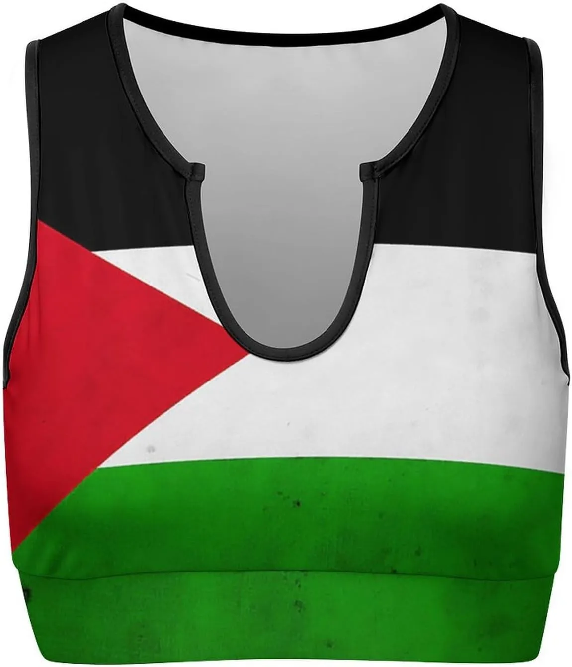 Women's Sport Tank Top Sports Bra Workout Yoga Vest Chicago-City Flag Yoga Top