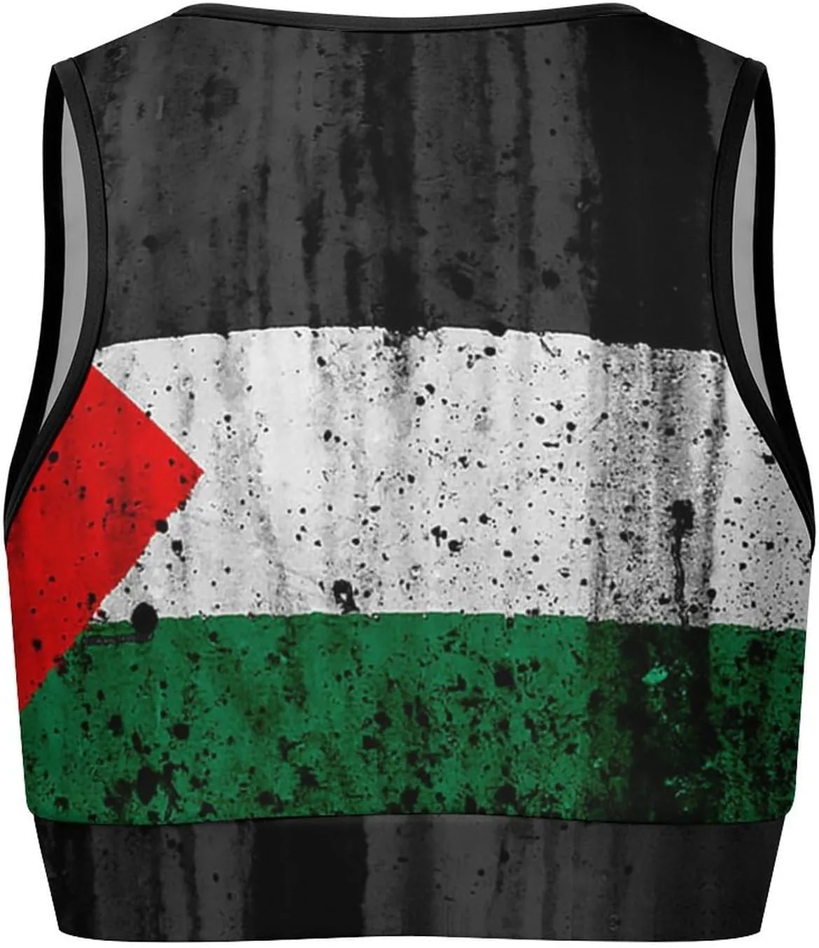 Women's Sport Tank Top Sports Bra Workout Yoga Vest Chicago-City Flag Yoga Top
