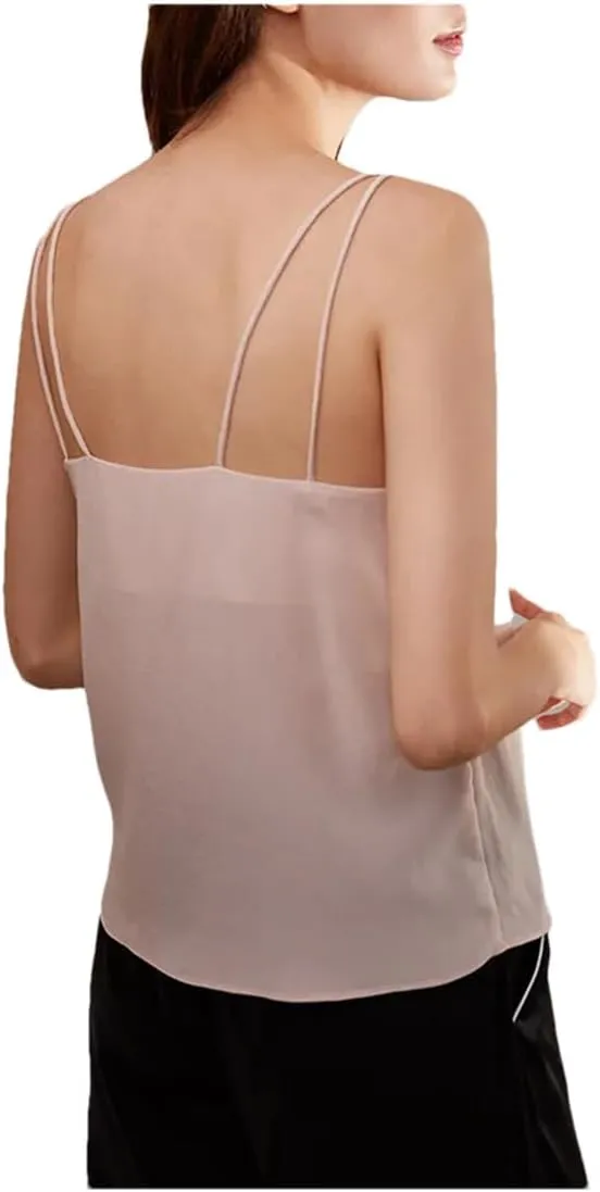 Womens Tank Tops Silk Camisole Silk Sling Women Silk Tank Top Vest Silk Satin Top