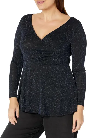 Women's Top-Glam Peplum