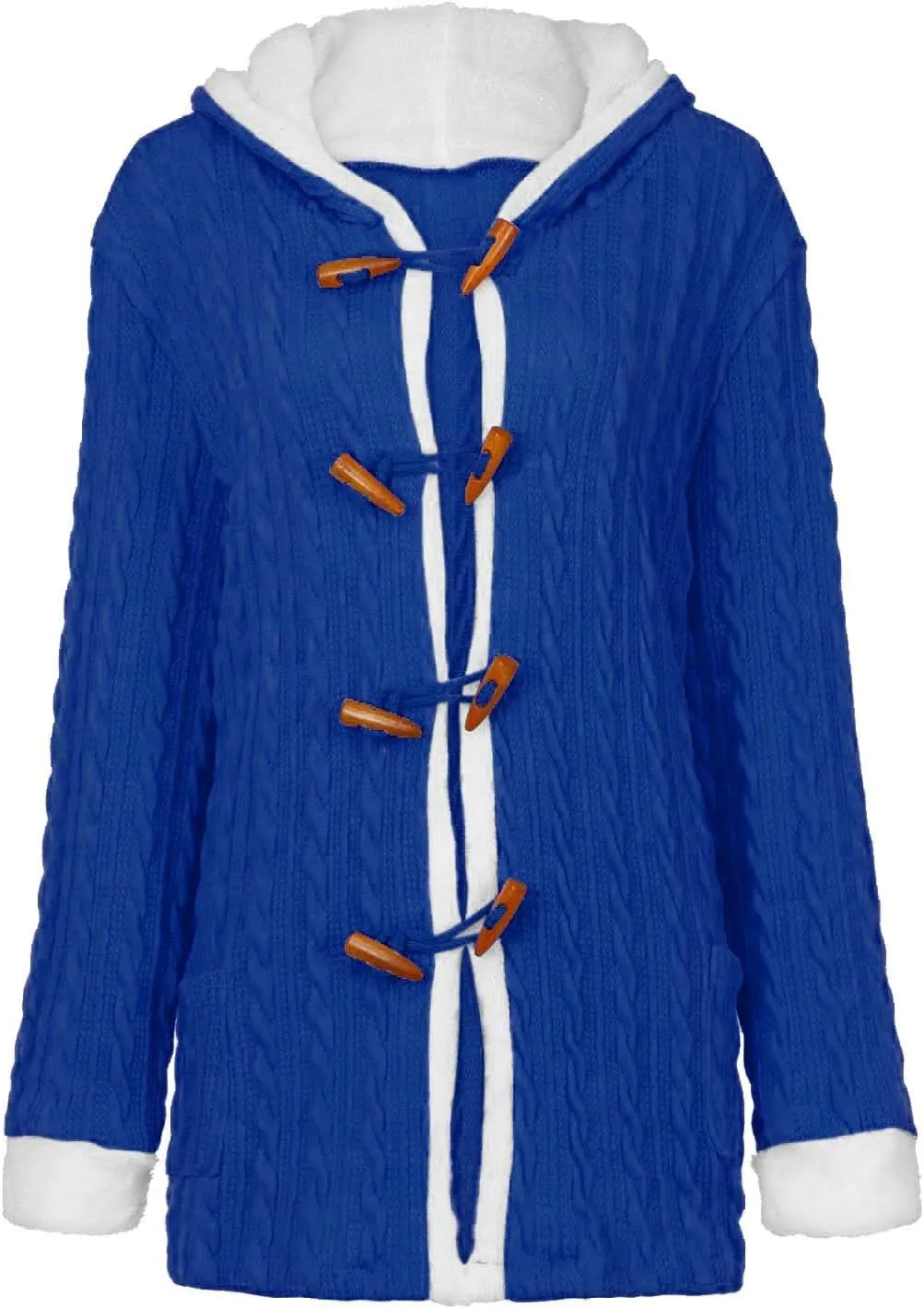 Women's Winter Down Coat Thicken Fleece Parka Wool Coat Warm Cotton Coat Women's Coat Quilted Parka Jacket Puffer
