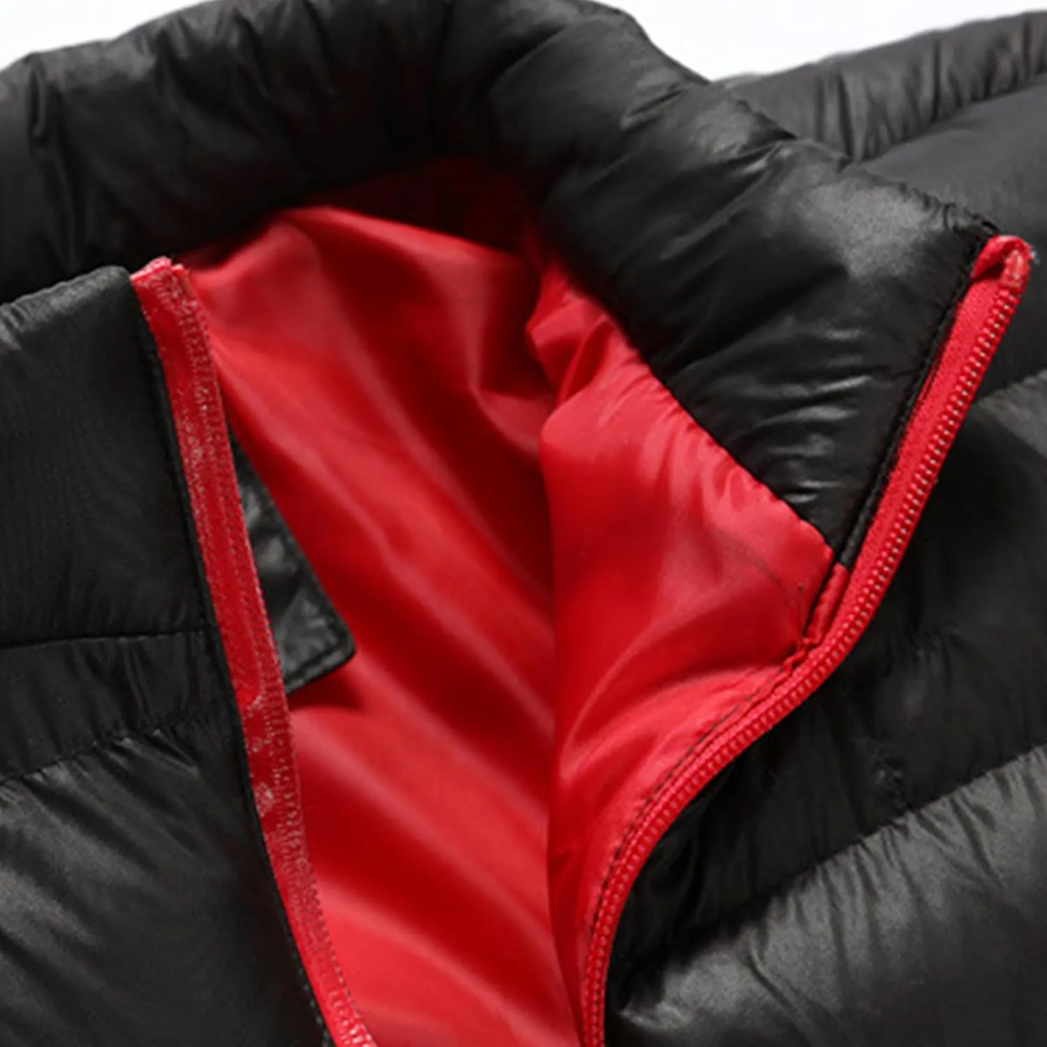 Ymosrh Men's Winter Jackets Packable Lightweight Water Resistant Puffer Down Alternative Jacket Mens, M-2XL