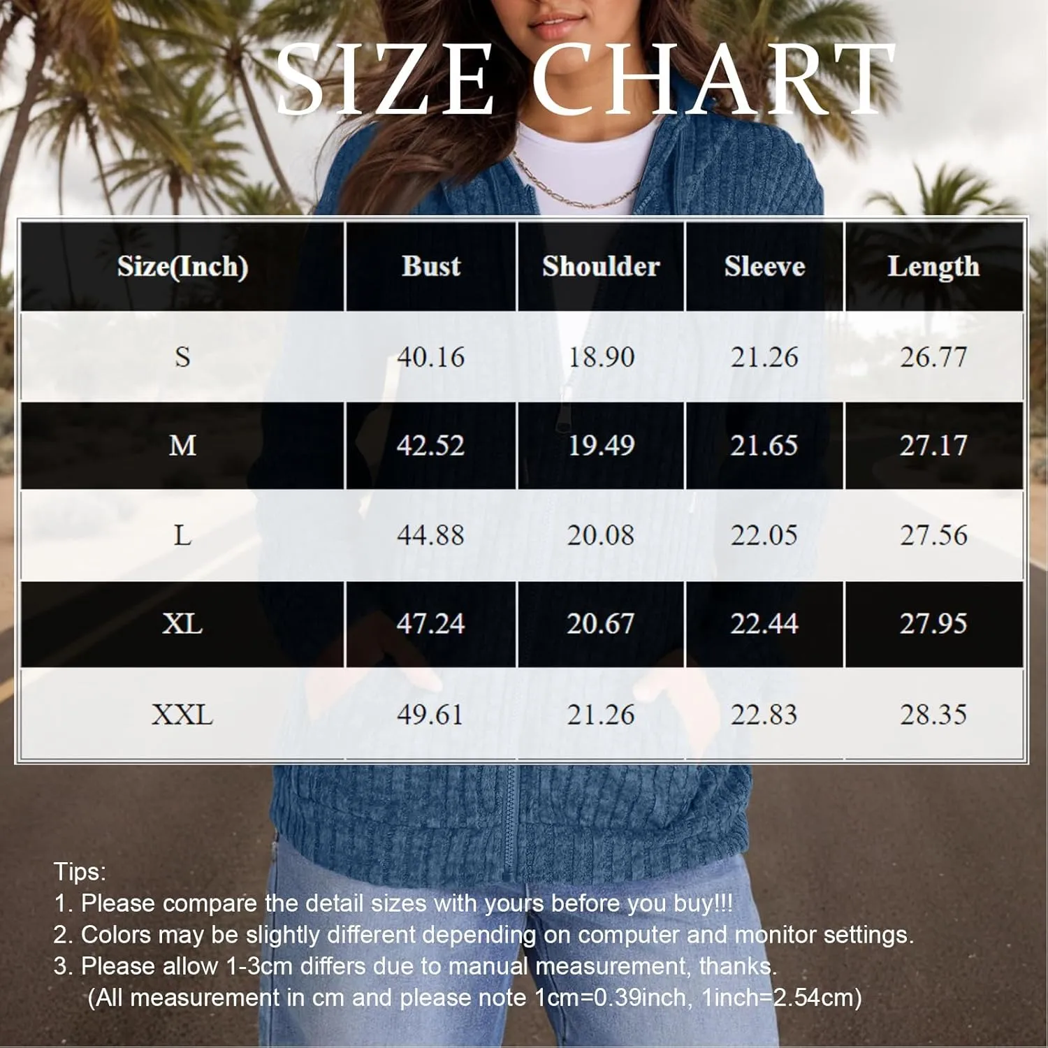 Zip Up Hoodie Women Lightweight Ribbed Knit Sweater Hoodie Cozy Long Sleeve Sweater Tops Fall Sweater with Pocket
